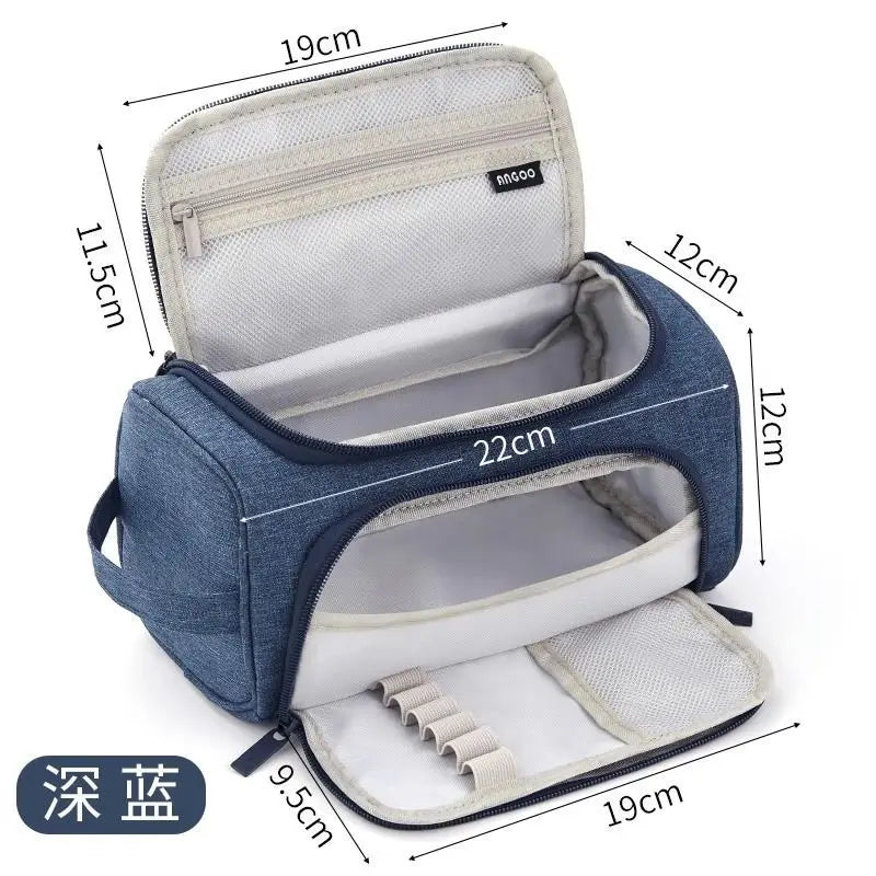 New Kawaii Pencil Case Large Capacity Cosmetic Bag Cute Pouch Box Back to School Pen Bag Supplies Korean Stationery