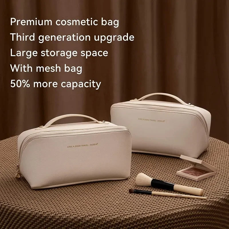 Cosmetics Storage  Large Capacity Travel Toiletry Bag Makeup Bag Ins Advanced Sense Portable Cosmetic Storage Bag