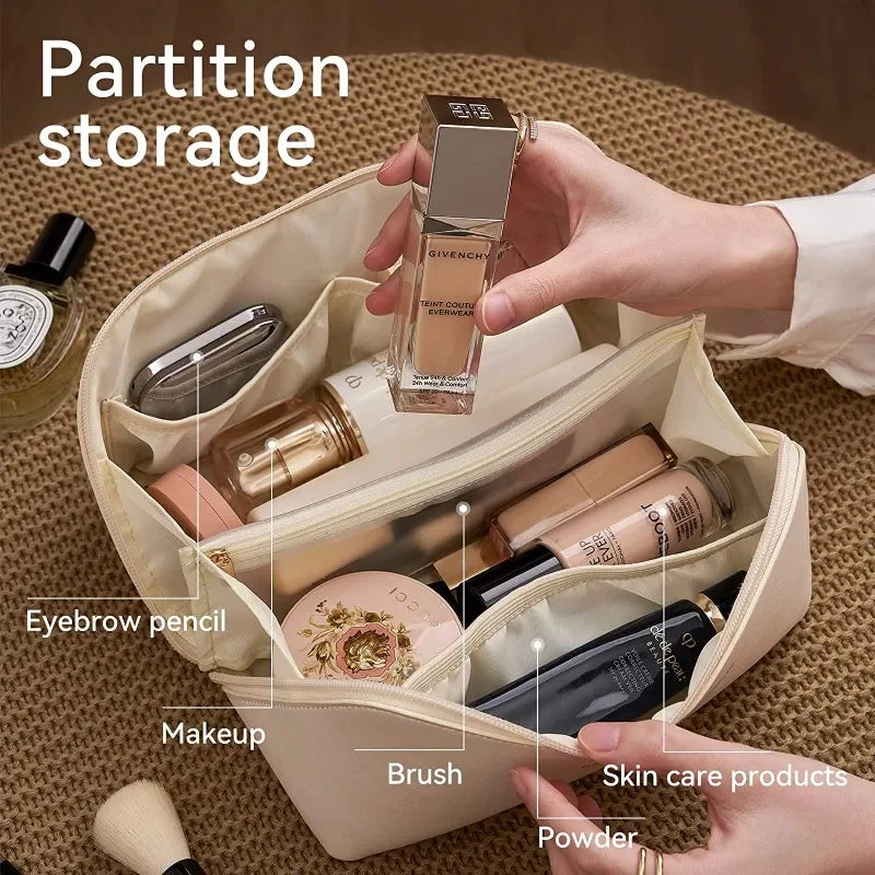 Cosmetics Storage  Large Capacity Travel Toiletry Bag Makeup Bag Ins Advanced Sense Portable Cosmetic Storage Bag