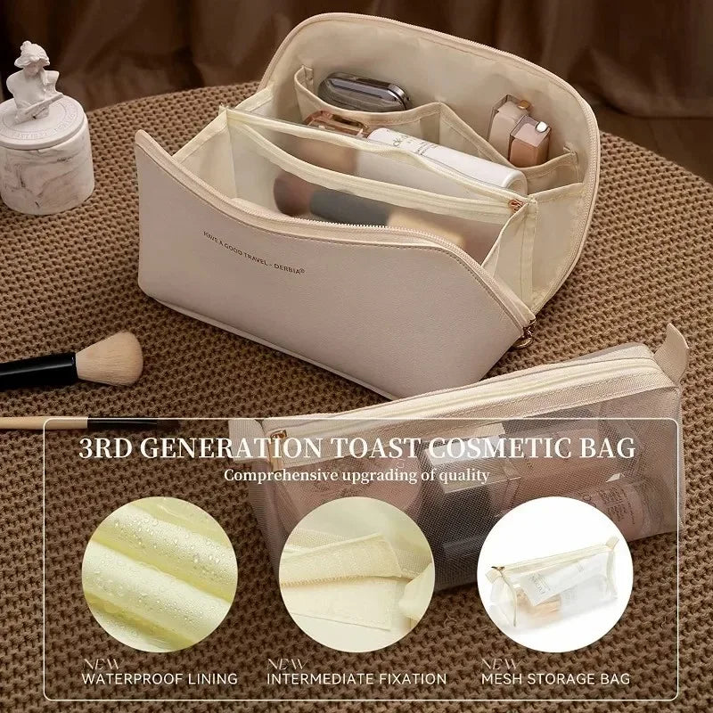 Cosmetics Storage  Large Capacity Travel Toiletry Bag Makeup Bag Ins Advanced Sense Portable Cosmetic Storage Bag